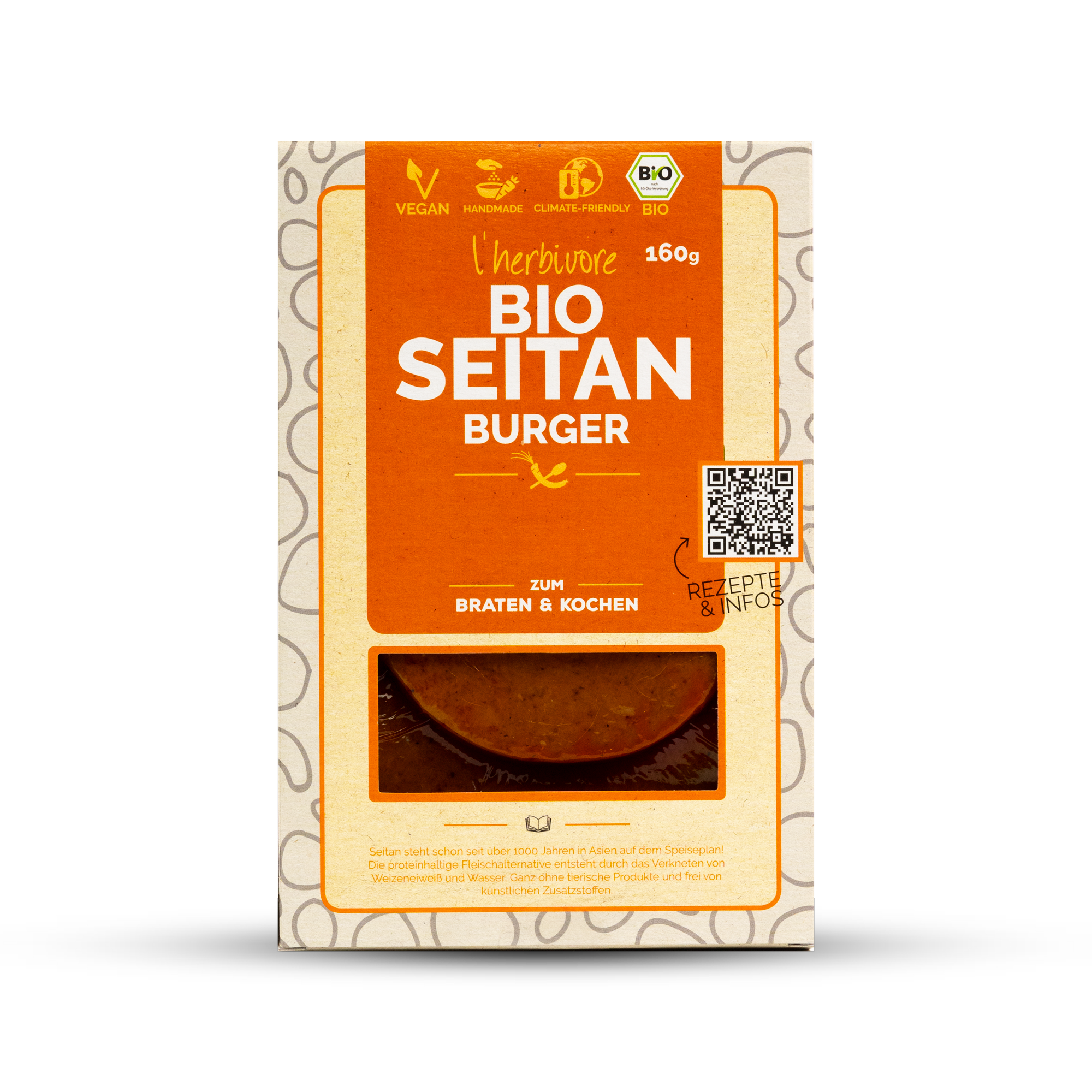 Seitan Burger (2 Stück) 160 g